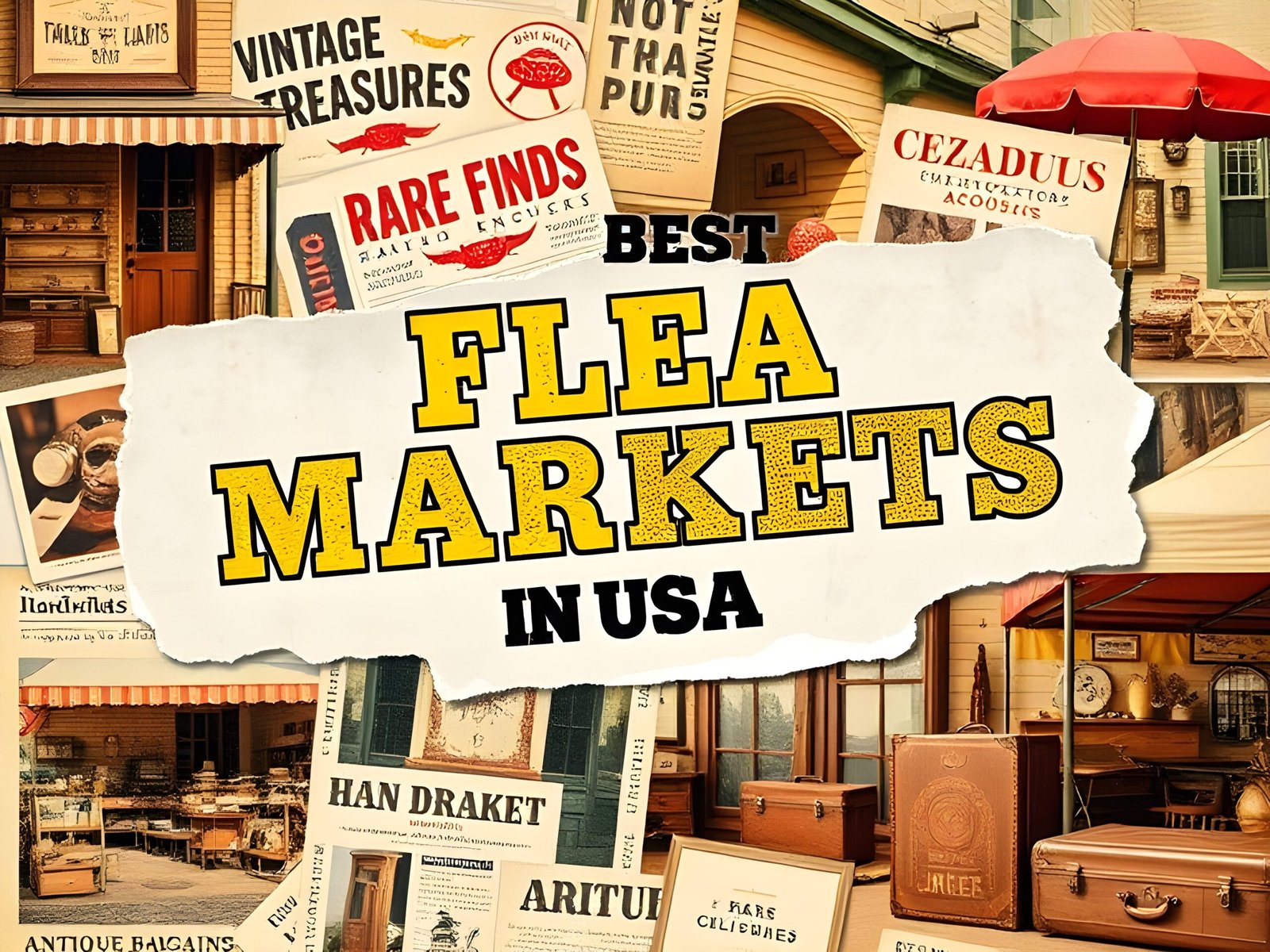 best flea markets in usa