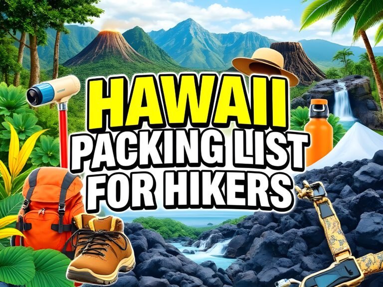 hawaii packing list for hikers