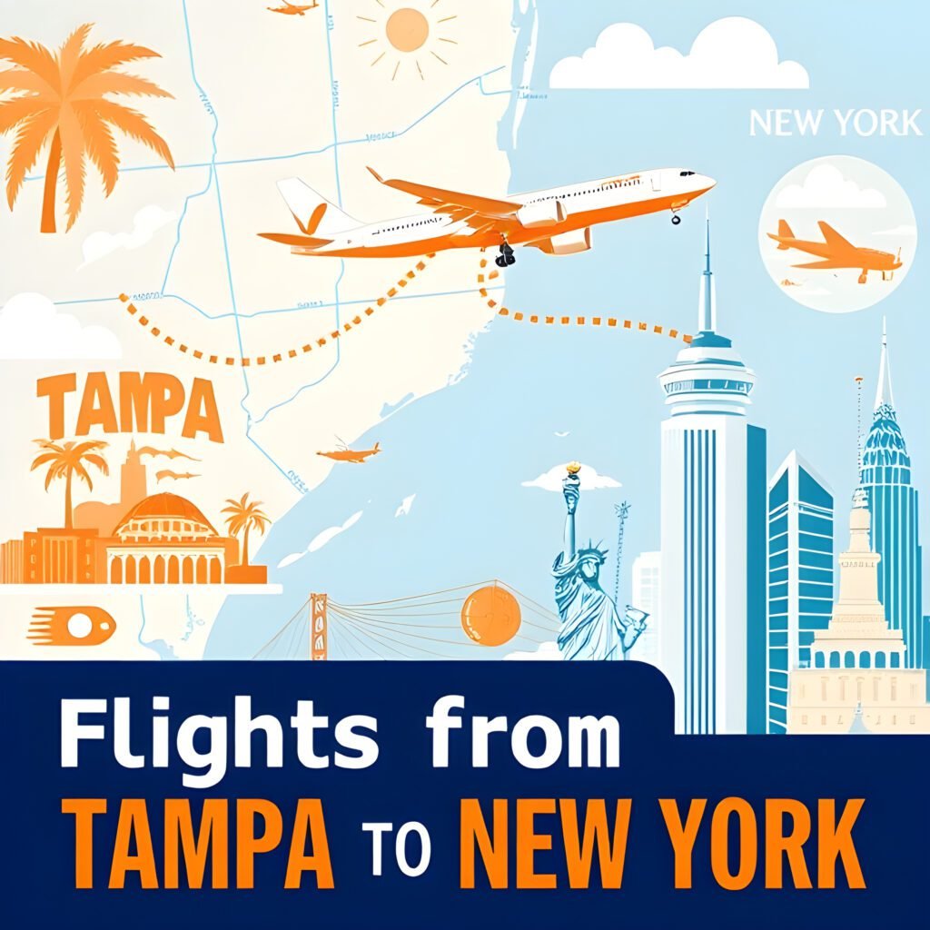 Flights from tampa to new york